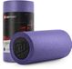 Hop-Sport Rouleau de massage HS-E030YG – Rouleau de massage pour le dos et la colonne vertébrale, medium-dur – Violet/Noir