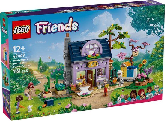 LEGO - Friends LEGO Friends Imkershuis en bloementuin - 42669