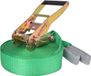 vidaXL Slackline 15 m x 50 mm 150 kg groen