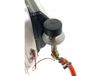 BRADAS Gasheizstrahler für Gasflasche, 3,0–4,5 kW, 220–330 g/h Gasverbrauch