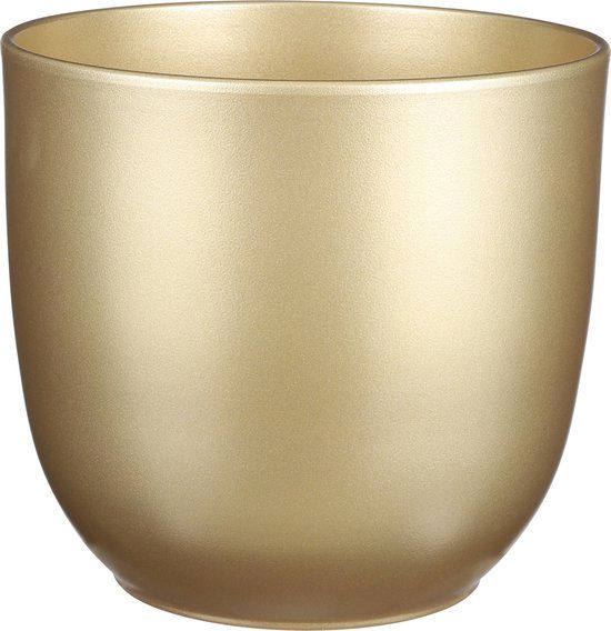 Mica Decorations Tusca Bloempot - H23 x Ø25 cm - Goud