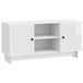 vidaXL TV Kast 102 x 34,5 x 50 cm Hoogglans Wit Bewerkt hout