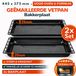 ICQN Oven Bakplaat Set - 2 stuks - 445 x 375 x 25 mm - Geëmailleerd