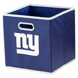 Franklin Sports NFL Opbergbakken, opvouwbare kubuscontainer en mand, NFL voor kantoor, slaapkamer en woonkamer, 28 x 28 cm