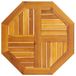 VidaXL Tafelblad achthoekig 60x60x2 cm massief acaciahout