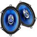 Pyle Auto Luidsprekerset - 3-Weg Auto Speaker - 300 Watt - met Vermoeidheidsvrije Butylrubberen Rand - 80-20 kHz Frequentierespons