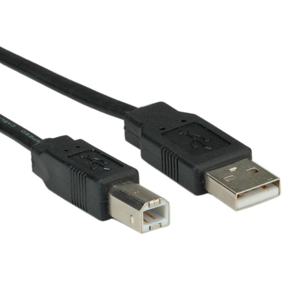 ROLINE Notebook-USB 2.0 plattekabel 1,8m