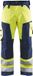 Blåkläder Werkbroek High Vis zonder spijkerzakken 1566-1811 - High Vis Geel/Marineblauw - D128