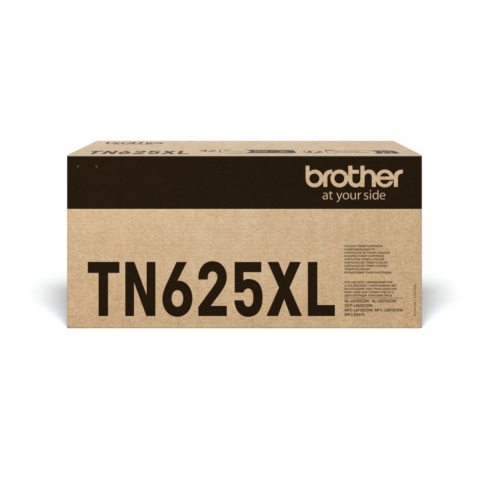 Brother TN-625XLC Tonercartridge Cyaan Hoge Capaciteit Origineel