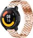 Strap-it Stalen Smartwatch bandje - Geschikt voor Xiaomi Watch S1 - Rosé Or