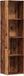 vidaXL Boekenkast - Oud Hout - 36x30x143 cm