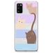 ERT GROUP mobiel telefoonhoesje voor Samsung A41 origineel en officieel erkend Babaco patroon Cats 014 optimaal aangepast aan de vorm van de mobiele telefoon, gedeeltelijk bedrukt
