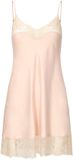 LingaDore Chemise Vrouwen Mouwloos Effen Polyeser Gold Beige Maat L