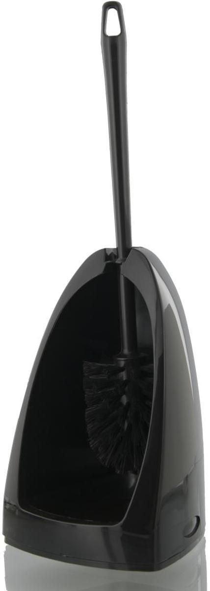 Tiger Toiletborstel met houder - Zwart