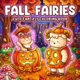Fall Fairies Coloring Book