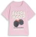 Tom Tailor - Oversized T-shirt met print - Maat 140 - cold pink