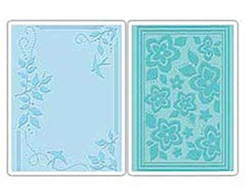 Sizzix Bird/Flower Textured Prints Reliëf - 0841182052001