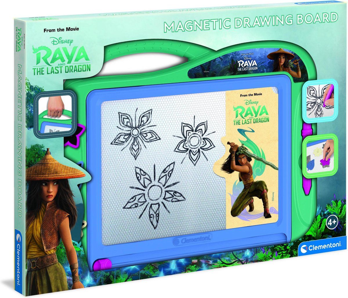 Clementoni Magnetisch Tekenbord Raya / - / - / Groen