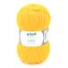Gründl Wol Lisa Premium Uni brei- en haakgaren, 100% polyacryl, maïsgeel, 1 x 50 g, 50