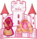 0255052 Decora Koekjesuitsteker Plastic - Prinses pk/2