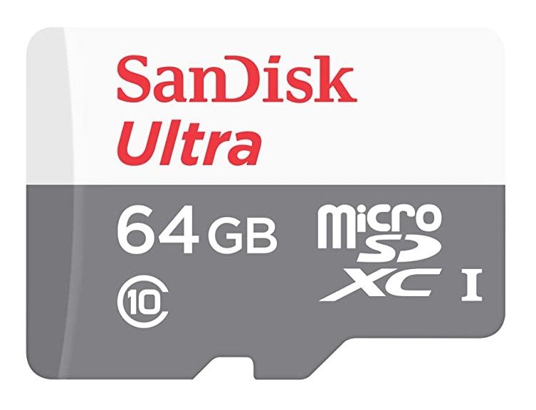 SanDisk 64GB MicroSDXC Class 10 Memory Card - SDSQUNR-064G-GN3MN