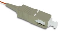 Qoltec OM2 Serie - Multimode Pigtail - SC/UPC - 50/125 - 3m