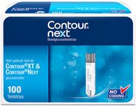 Ascensia Contour Next teststrips 100 stuks