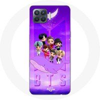 Maniacase Hoesje voor Oppo A93 BTS TinyTAN Animation Poster RM Jin Suga J-Hope Jimin Jungkook And V Zero O'Clock