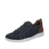 Rieker 08315, mocassin heren, blauw, 43 EU