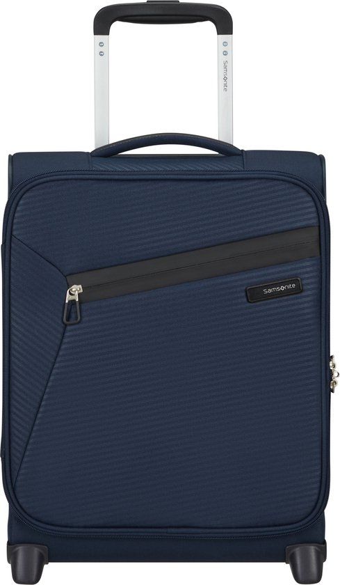 Samsonite Litebeam Underseater 45cm - Midnight Navy - 2-wiel handbagage koffer
