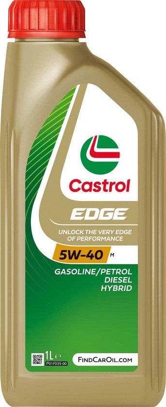 Castrol Edge 5W-40 M 1 Liter - Motor Oil for Gasoline Cars