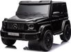 FINOOS Mercedes G63 XXL - Voiture électrique pour enfants - 24V - avec télécommande - 4x4 - Siège en cuir - Pneus en caoutchouc - Noir