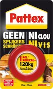 Pattex Geen Spijkers en Schroeven Tape, 120 kg