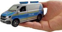 Kids Globe Volkswagen Transporter Politiewagen Schaalmodel Die Cast Licht Geluid 13,5cm