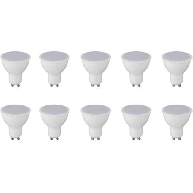 BES LED LED Spot 10 Pack - GU10 Fitting - 8W - Helder/Koud Wit 6400K