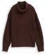 TOM TAILOR 1049137 Pull pour femme, 39062 - mélange pétrole bleu foncé, XXL