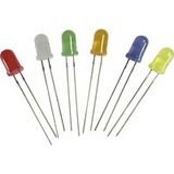 Thomsen LED-5-BL-1,8-GB-750 LED filaire Jaune Rond 5 mm 750 mcd 130 ° 3.5 V