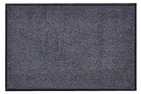 Andiamo Premium deurmat Wash & Clean - duurzame vuilvangmat voor de ingang van het huis - deurmat binnen of als deurmat in overdekte buitenruimtes - deurmat 90 x 150 cm antraciet