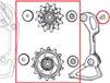 Sram Pulley Kit Red Axs E1 - Rood
