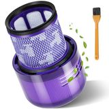 Elalove Filter voor stofzuiger V11, V15, SV14, SV17, SV22, vervangingsfilter met reinigingsborstel, compatibel met V11 Animal Absolute Torque Detect Fluffy