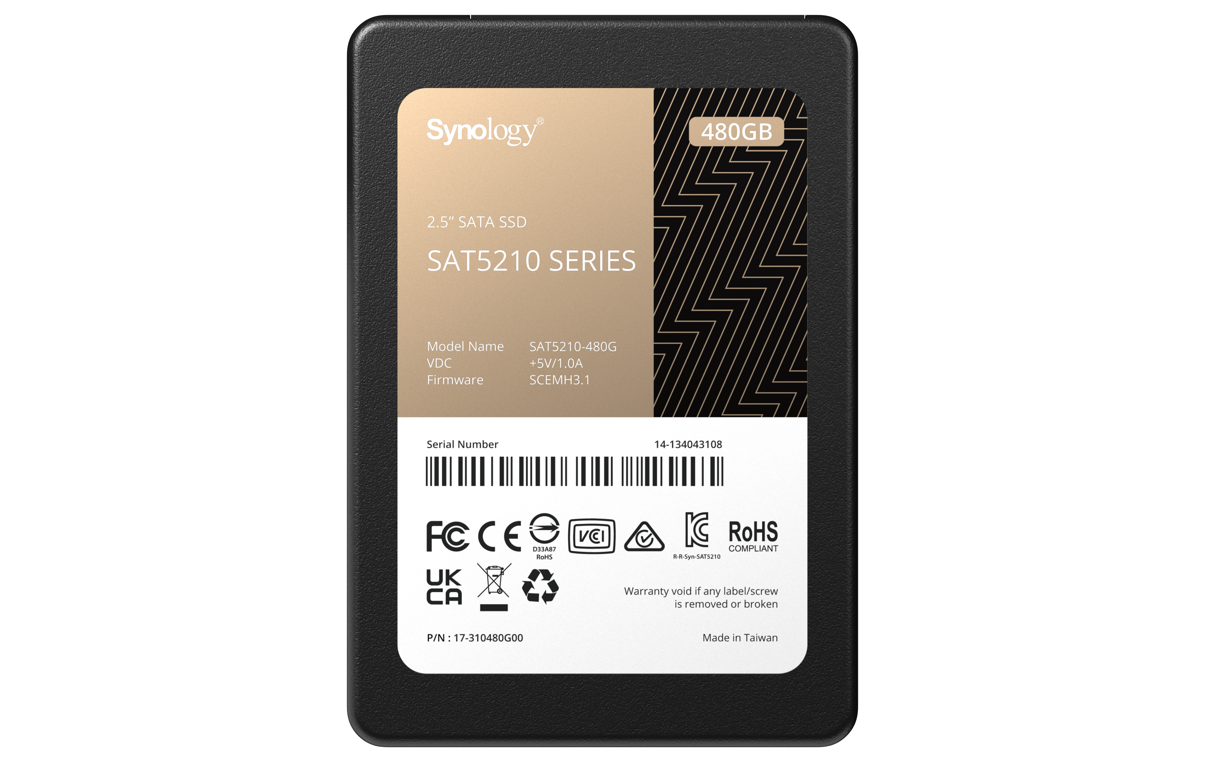 Synology SSD 2.5” SATA 480GB