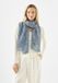 Codello sjaal van Polyester met Leo-Print