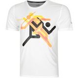 Puma Run Faster Icons Graphic Hardloopshirt Heren-Wit, Veelkleurig, Maat XXL