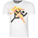 Puma Run Faster Icons Graphic Hardloopshirt Heren-Wit, Veelkleurig, Maat XXL