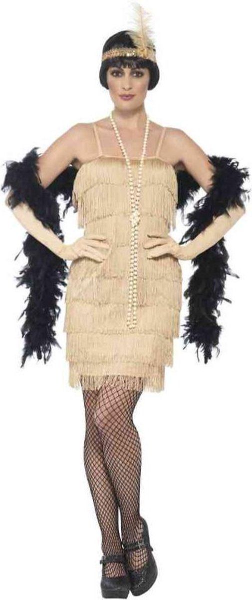 Smiffys Flapper Kostuum Goudkleurig - Maat L