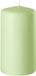 Enlightening Candles Cilinderkaars - stompkaars - lichtgroen - D6 x H15 cm - 58 branduren