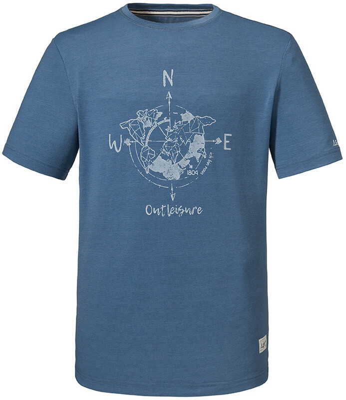 Schöffel Perth1 t-shirt Heren blauw DE 46 / S 2019 T-shirts