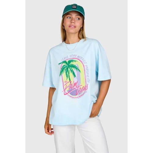 Brunotti Guusje x Brunotti T-shirt lichtblauw