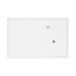 U Brands Boerderij Magnetische Dry Erase Board, 23"x17", Wit Hout Stijl Frame, Inclusief 2 Magneten