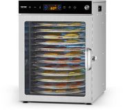VEVOR Voedseldroger 12 Trays Roestvrij Staal 800W